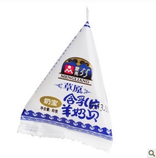 蒙亮三角包羊奶贝批发