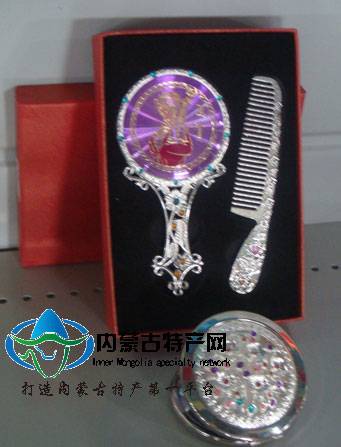 蒙古特色梳妆盒 梳子礼盒 梳子礼盒 特色礼品