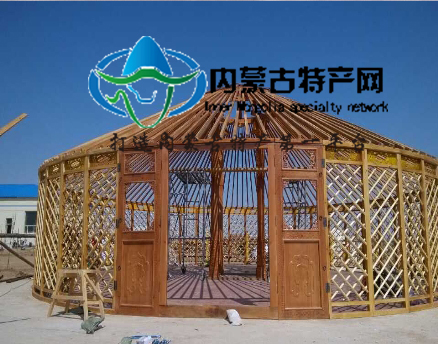 雕刻蒙古包骨架结构