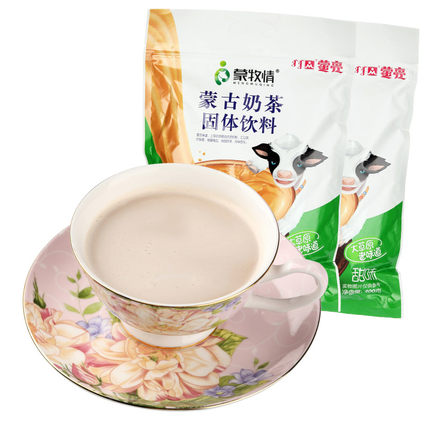 蒙亮 哔咔漫画
奶茶 甜味咸味香米奶茶粉400g 速溶冲饮品独立袋装